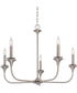 Presley 5-Light Chandelier Brushed Nickel
