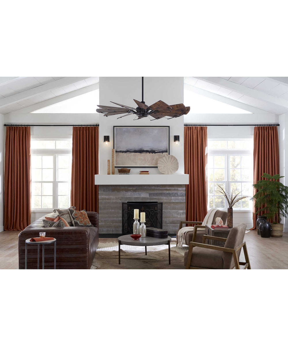 Springer 60" 12-Blade 60" Ceiling Fan Architectural Bronze