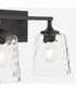 Eldorado 2-light Bath Vanity Light Matte Black