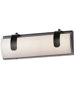 Clutch 13 inch LED Bath Vanity Black