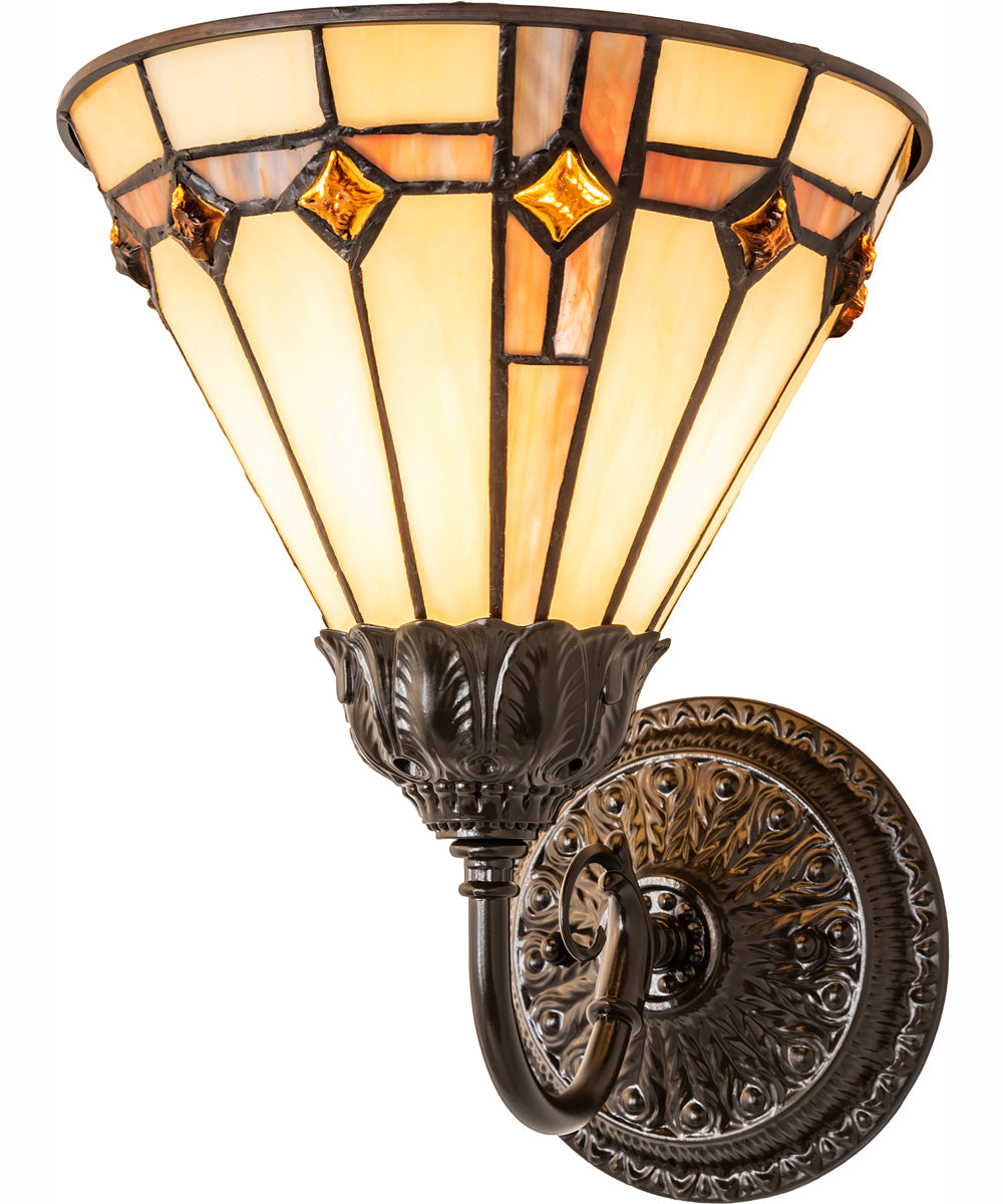 8" Wide Belvidere Wall Sconce