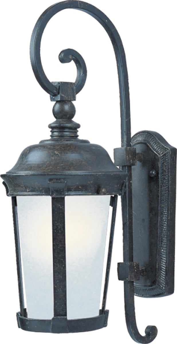 20"H Dover LED 1-Light Outdoor Wall Lantern Bronze