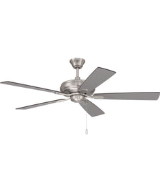 52" Eos Ceiling Fan (Blades Included) Brushed Polished Nickel
