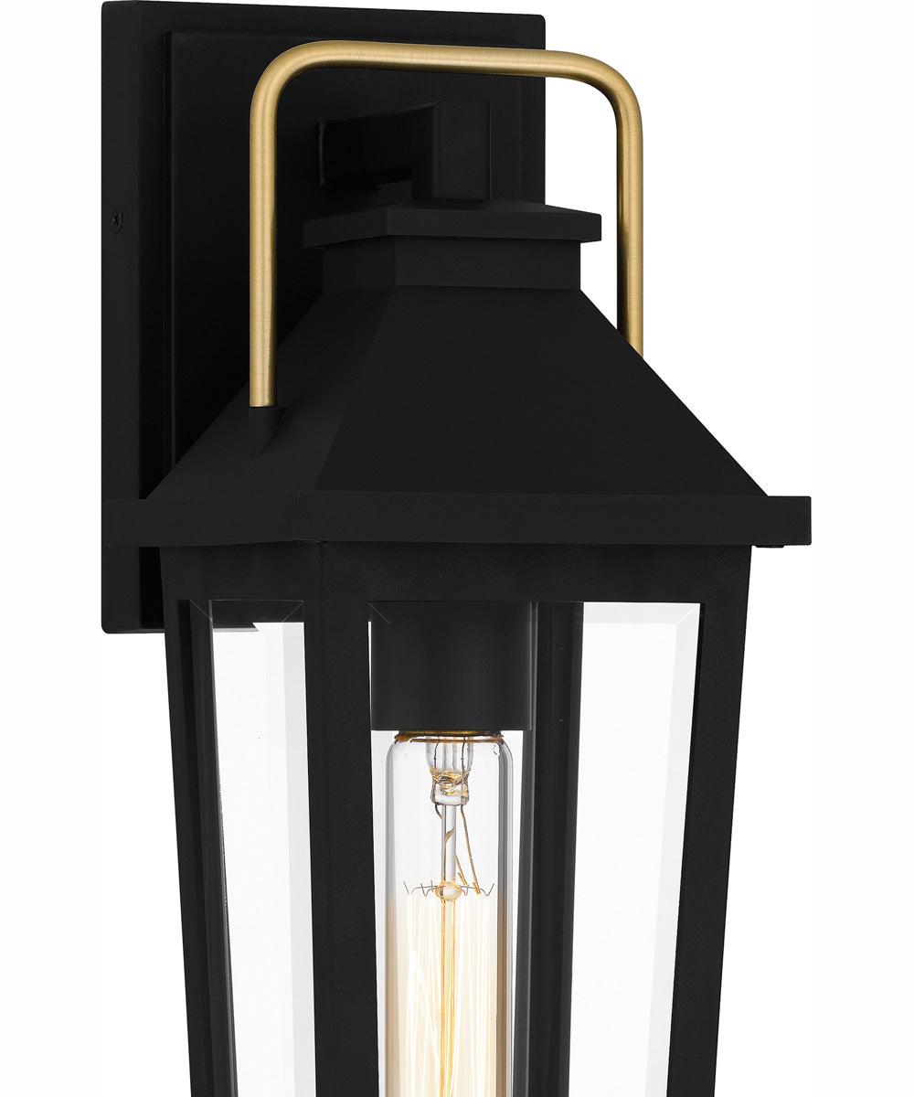 Buckley Small 1-light Outdoor Wall Light Coastal Armour Aluminum Matte Black