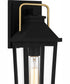 Buckley Small 1-light Outdoor Wall Light Coastal Armour Aluminum Matte Black