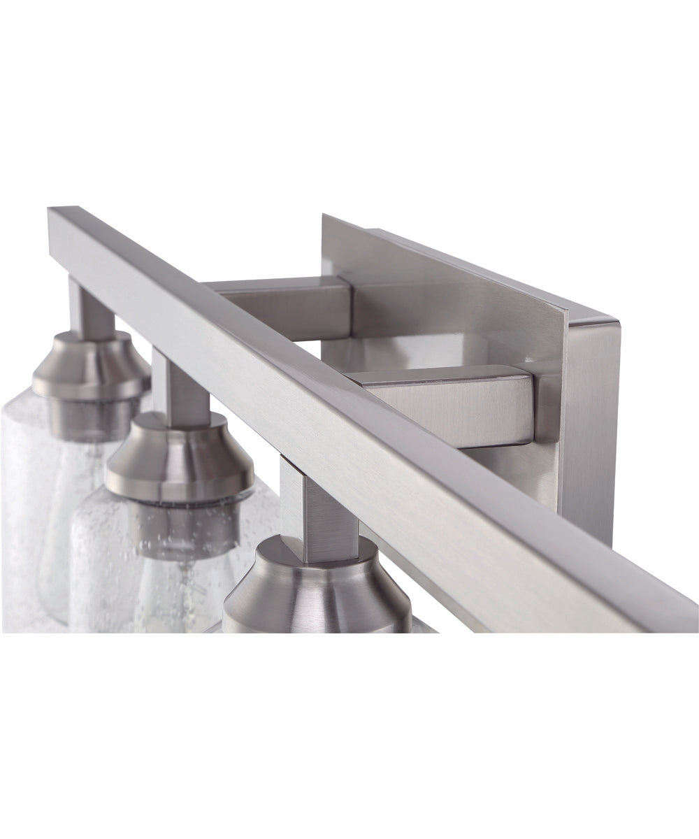 Chicago 4-Light Vanity Brushed Polished Nickel