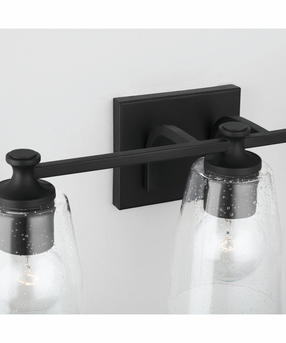 Myles 3-Light Vanity Matte Black