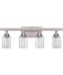 Chicago 4-Light Vanity Brushed Polished Nickel
