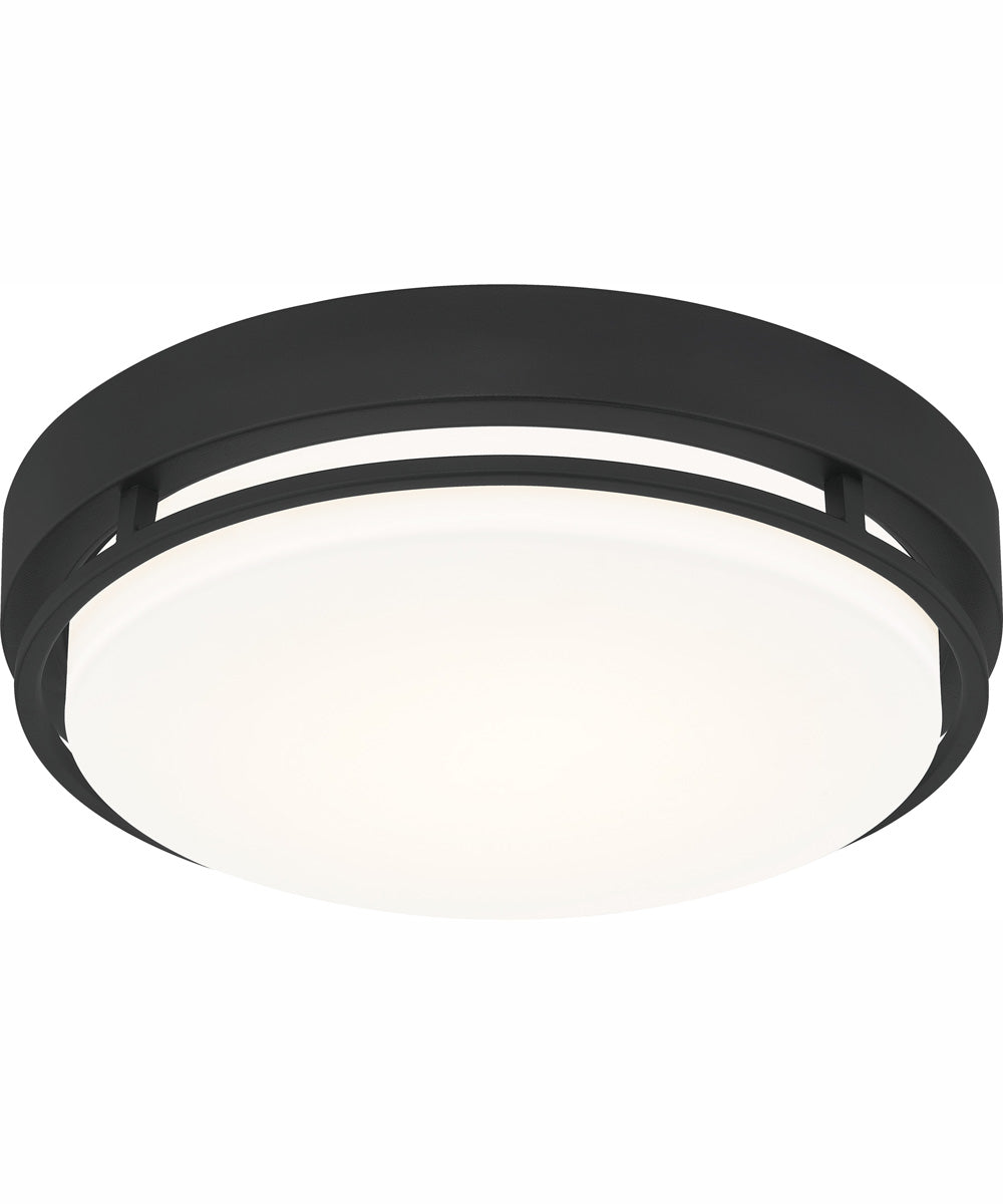 Hale Medium Flush Mount Earth Black
