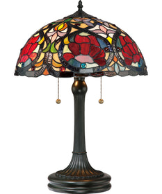 Larissa Small 2-light Table Lamp Vintage Bronze