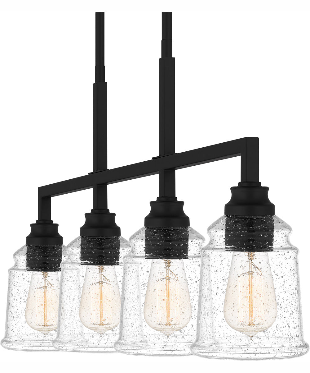 McIntire Small 4-light Island Light Matte Black