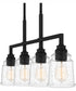 McIntire Small 4-light Island Light Matte Black