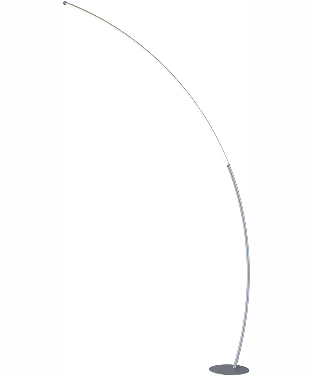 Monita 1-Light Led Arch Lamp Silver