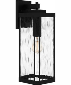 Balchier Large 1-light Outdoor Wall Light Matte Black