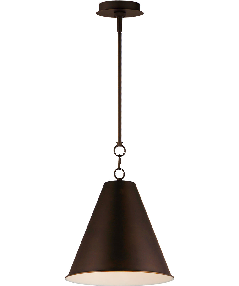 Veritas 12 inch 1-Light Pendant Chestnut Bronze