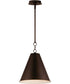 Veritas 12 inch 1-Light Pendant Chestnut Bronze