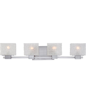 Melody Extra Large 4-light Bath Light Brushed Nickel