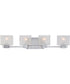Melody Extra Large 4-light Bath Light Brushed Nickel