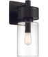 Bennet 1-Light Outdoor Wall Lantern Midnight