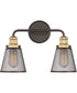 Vault Medium 2-light Bath Light Western Bronze
