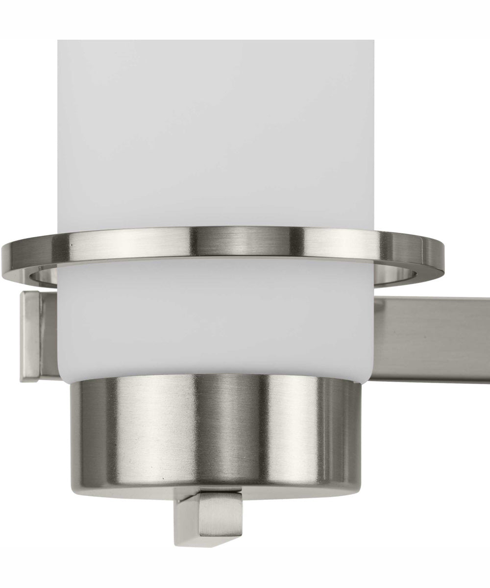 Reiss 3-Light Modern Farmhouse Vanity Light Brushed Nickel