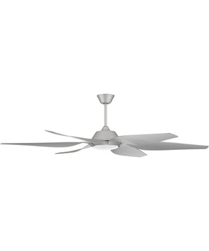 Zoom 1-Light Indoor/Outdoor Specialty Ceiling Fan (Blades Included) Titanium
