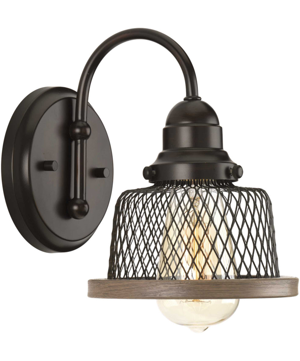 Tilley 1-Light Coastal Bath Vanity Light Antique Bronze