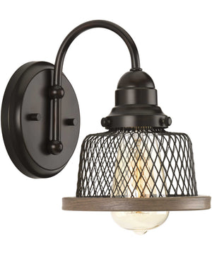 Tilley 1-Light Coastal Bath Vanity Light Antique Bronze