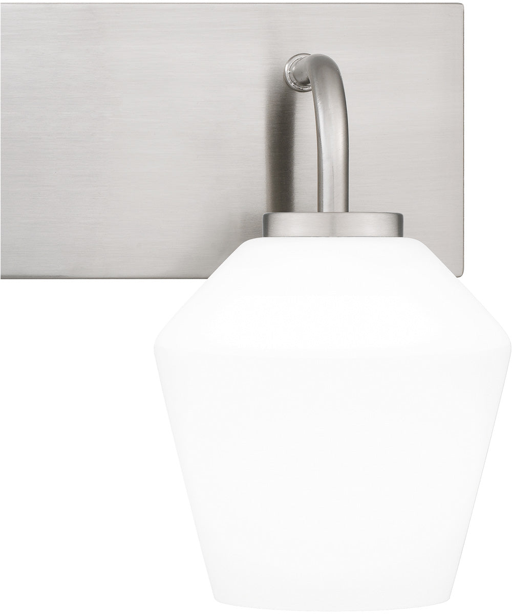 Nielson Large 3-light Bath Light Brushed Nickel