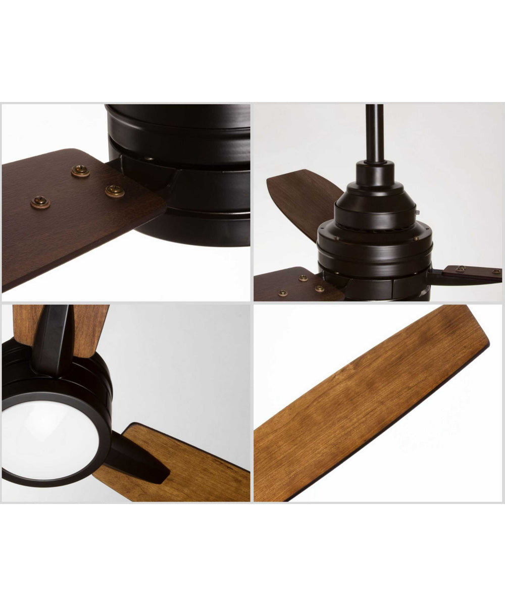 Gaze 60" LED 3-Blade Ceiling Fan Antique Bronze