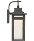 Beacon Small Outdoor Wall Light Stone Black