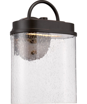 13"H Hunt 1-Light Outdoor Mahogany Bronze