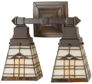 12"W Arrowheads 2-Light Vanity