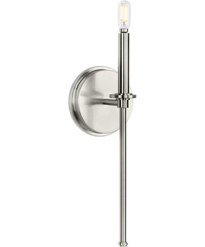 Elara 1-Light New Traditional Wall Light Brushed Nickel