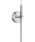 Elara 1-Light New Traditional Wall Light Brushed Nickel