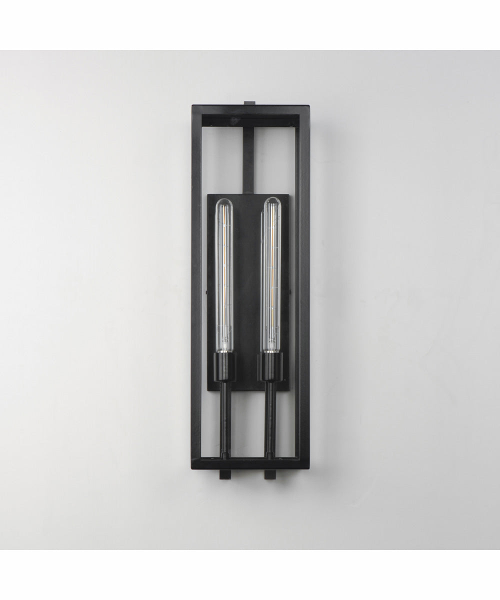 Catalina 2-Light XL Outdoor Up-Light Wall Sconce Dark Bronze