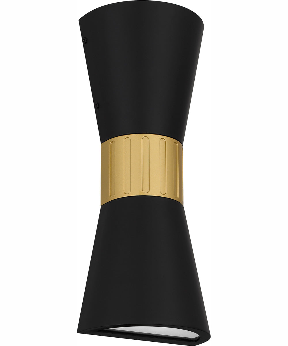 Dexter Medium Outdoor Wall Light  Coastal Armour Aluminum Matte Black