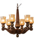 30" Wide Kendall 6 Light Chandelier