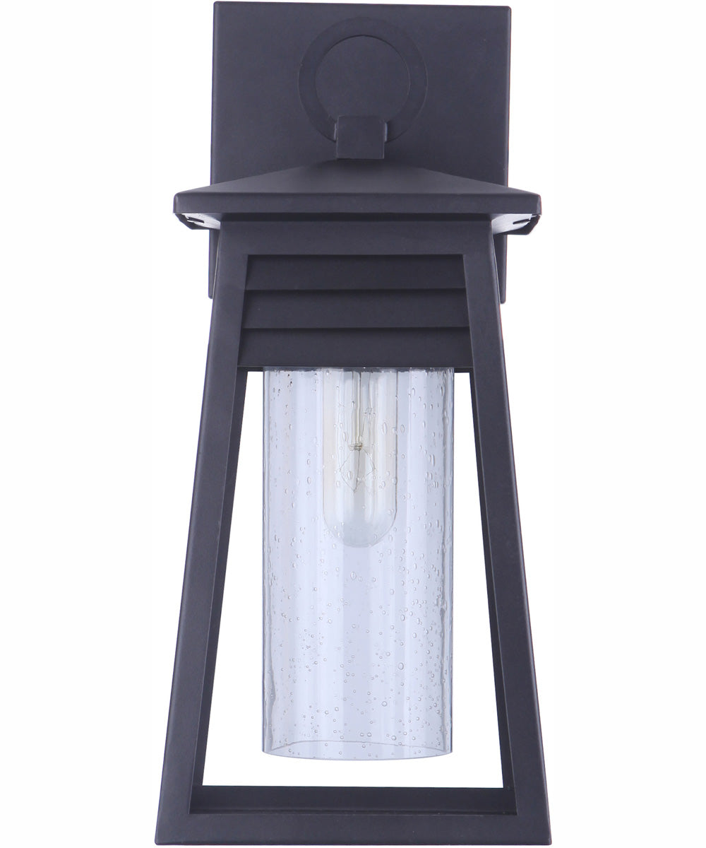 Becca 1-Light Outdoor Wall Lantern Matte Black