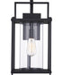 Garrett Large 1-light Outdoor Wall Light Matte Black
