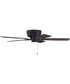 52" Pro Plus Hugger Ceiling Fan Flat Black