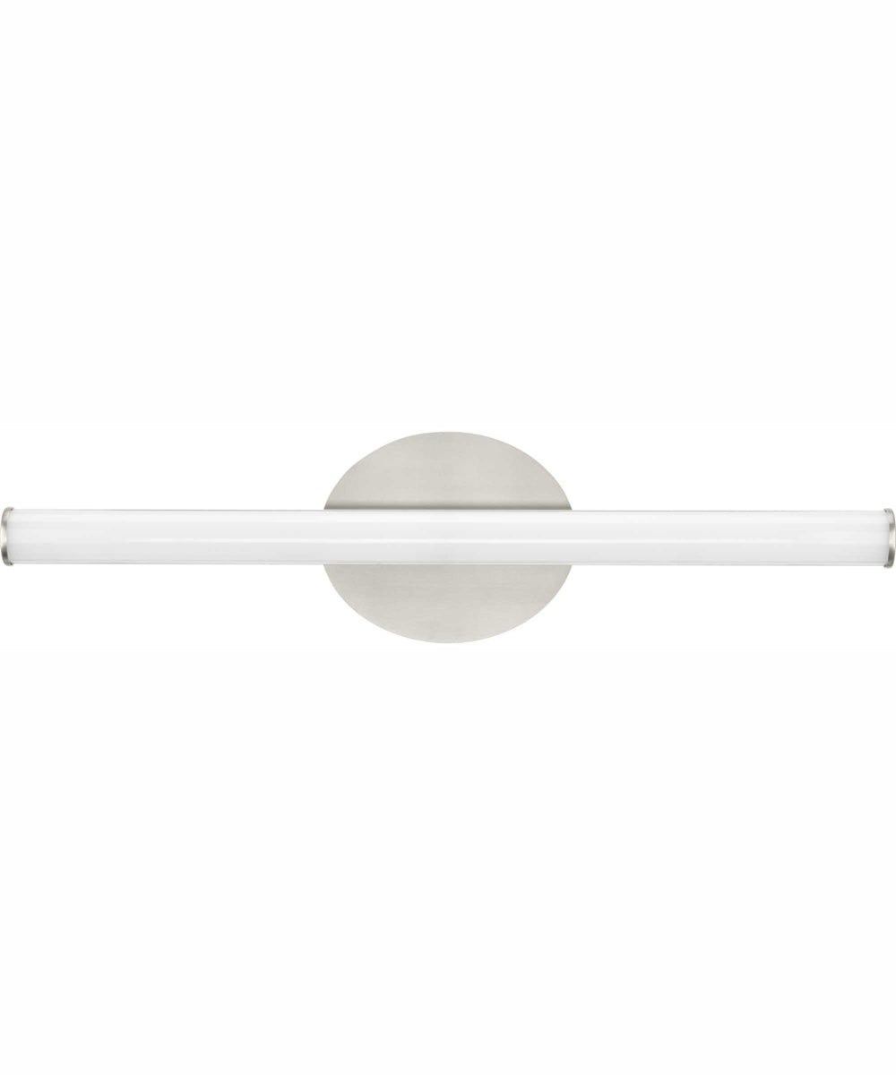 Phase 3 24 in. Medium Modern 3CCT Integrated LED Linear Vanity Light Brushed Nickel