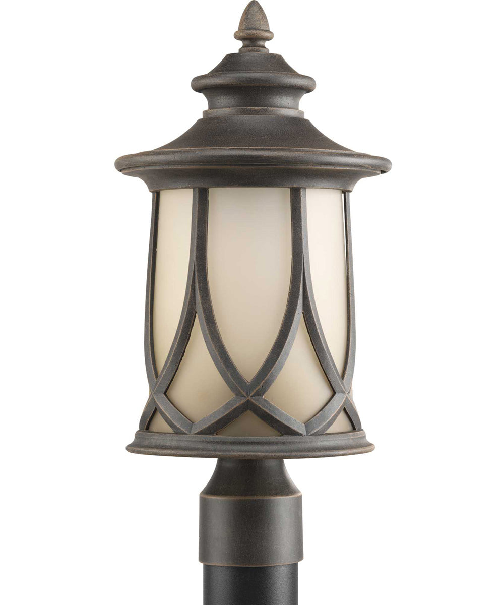 Resort 1-Light Post Lantern Aged Copper