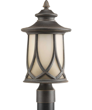 Resort 1-Light Post Lantern Aged Copper