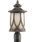 Resort 1-Light Post Lantern Aged Copper