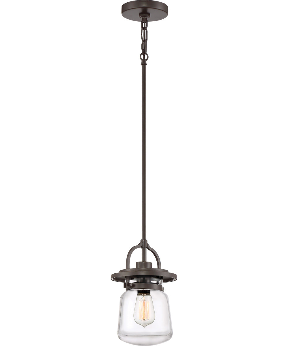 LaSalle Small 1-light Mini Pendant Western Bronze