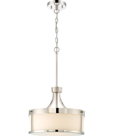Denver 2-Light Pendant Polished Nickel