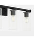 Tamara Day's Mercier 4-light Bath Vanity Light Matte Black