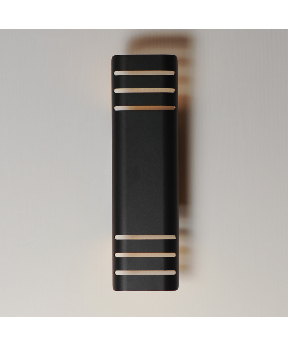 Lightray Medium LED Outdoor Wall Lamp Black