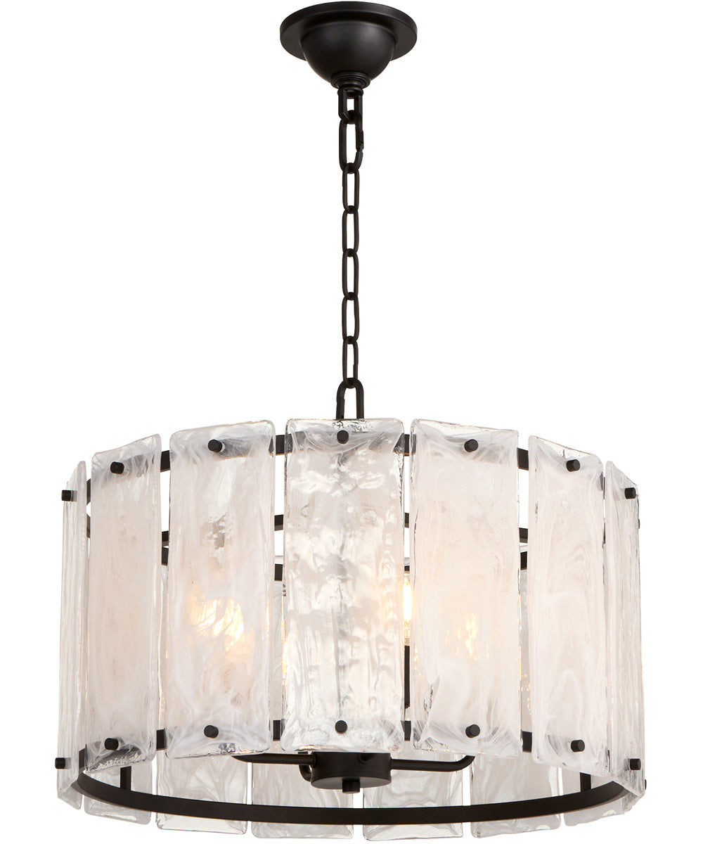 Prestige 4-light Pendant Matte Black